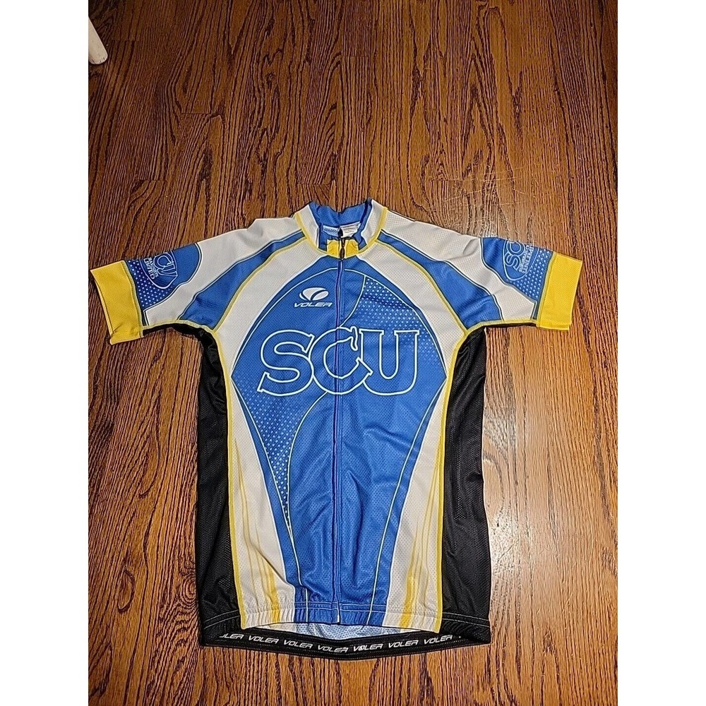Voler Cycling Jersey Men’s Medium SCU suburban Cycling Unlimited Shirt Zipper